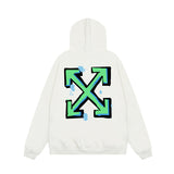 OFF WHITE Hoodie Trendy Street Style Personalized Cotton