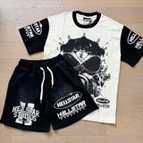 HS T-Shirt And Shorts Two-Piece Set
