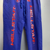HS Pant Retro Printed Loose Autumn and winter