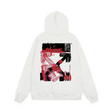 OFF WHITE Hoodie Trendy Street Style Personalized Cotton