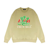 Amiri Sweatshirt Printed Trendy Pure Cotton