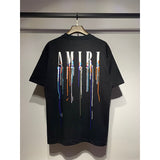 Amiri T Shirts Fashion Print Couple High Street