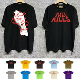 Gallery Dept T Shirt Retro Printed Loose Short-Sleeved Shirt