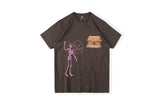 Cpfm T Shirt Portrait Printed Men's and Women's Short-Sleeved T-shirt