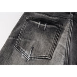 Purple Brand Jeans Pure Cotton High Street Trend #9032