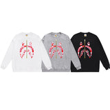 Bathing ape Crew neck sweatshirt
