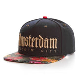 Trendy flat brimmed hat adjustable