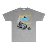 Rhude T Shirts Printed Trendy Pure Cotton