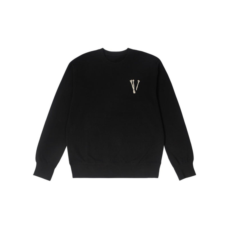 Vlone Sweatshirts Autumn/Winter Floral Print Crew Neck