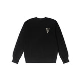 Vlone Sweatshirts Autumn/Winter Floral Print Crew Neck