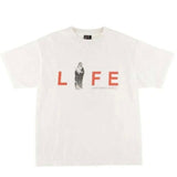 Men Vintage T-Shirts Vintage Washed Old Graffiti Loose Crew Neck Short Sleeves