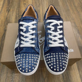 Louboutin-style red bottom shoes european station cl red bottom shoes best sellingstuds shoes stylishtrendyclstuds shoes fashioneasiest for match red bottom studs sneakers