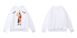 Jesus Is King T Shirt Casual Loose round Neck Sweatshirt