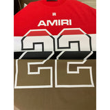 Amiri T Shirts Fashion Print Couple High Street