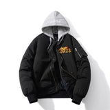 Mens Vintage Jackets Embroidered Autumn/Winter Flight Clips Baseball Uniforms