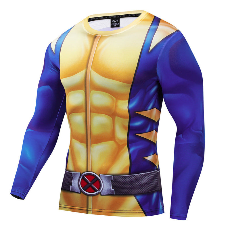 Marvel T Shirt Casual Fashionable Marvel Long Short Sleeve T-shirt