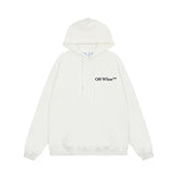 OFF WHITE Hoodie Trendy Street Style Personalized Cotton