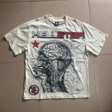 HS T Shirt Graffiti Printing