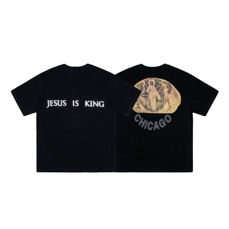 Jesus Is King T Shirt Kanye Men and Women T-shirt Short Sleeve