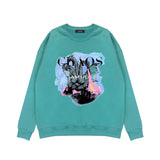 Amiri Sweatshirt Printed Trendy Pure Cotton