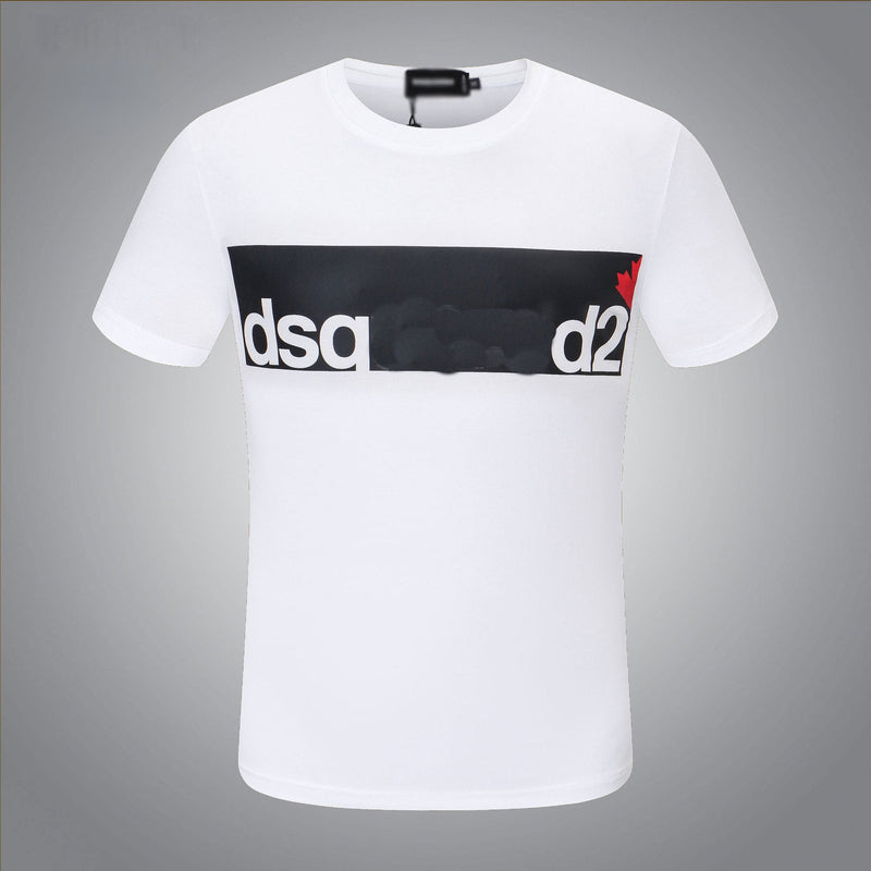 Dsq2 T Shirt Casual Sports Printed Short Sleeve Summer Men