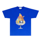Casablanca T Shirts Fashion Print Street