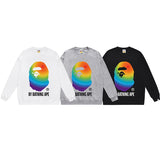 Bathing ape Crew neck sweatshirt