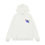 OFF WHITE Hoodie Trendy Street Style Personalized Cotton