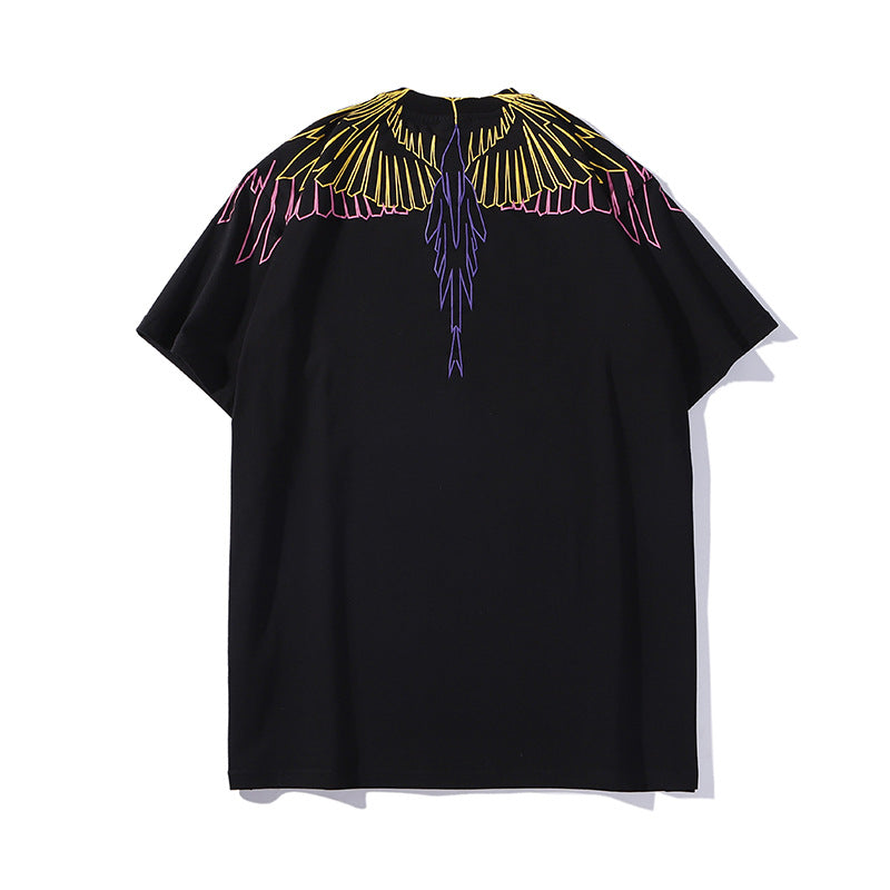 Marcelo Burlon T Shirt MB Colorful Wings for Men and Women