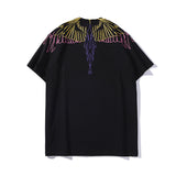 Marcelo Burlon T Shirt MB Colorful Wings for Men and Women