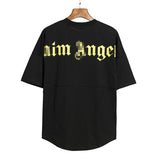 Palm Angels T Shirts Short Sleeve Men's and Women's Loose T-shirt