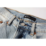 Purple Brand Jeans Pure Cotton High Street Trend #9100