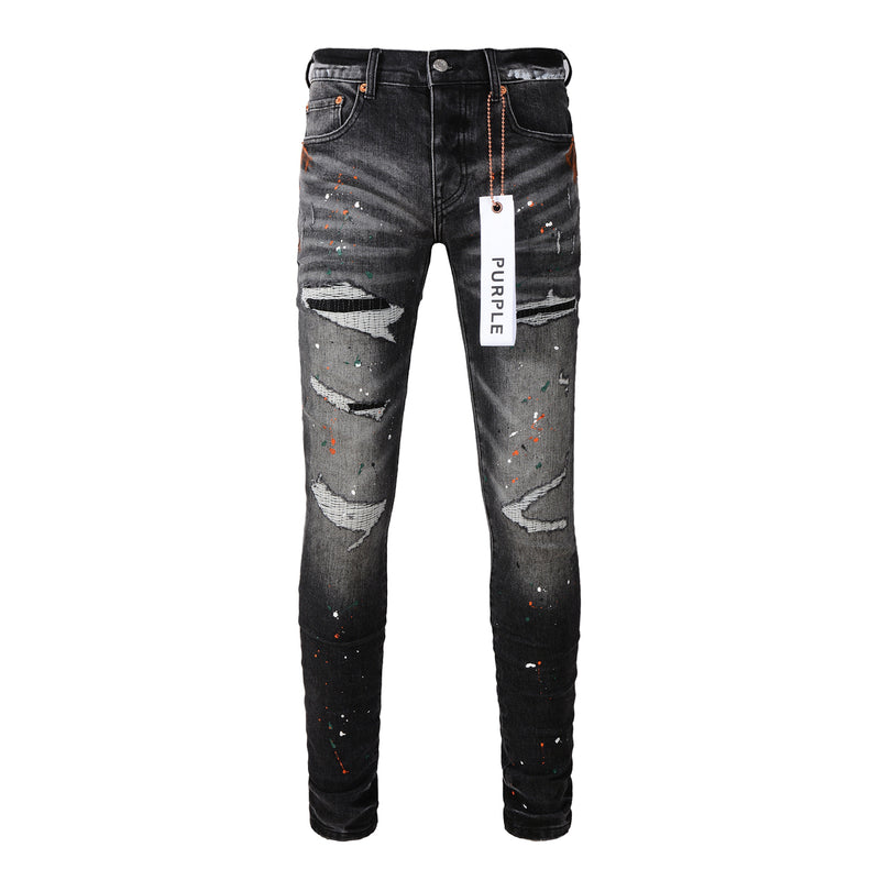 Purple Brand Jeans Pure Cotton High Street Trend #9018