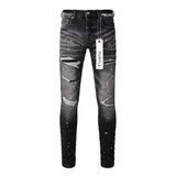 Purple Brand Jeans Pure Cotton High Street Trend #9018