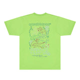 Casablanca T Shirts Fashion Print Street