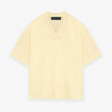 Fog Essentials T shirt Offset Logo Loose V-neck T shirt