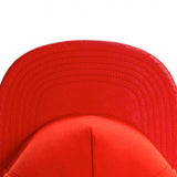 Trendy flat brimmed hat light board blank shade