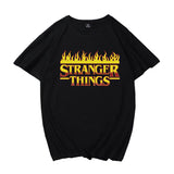 Stranger Things T Shirt Women's Summer Stranger Things Stranger Things Crew Neck Cotton T-shirt