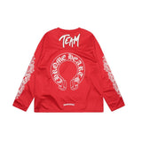 Chrome Heart Shorts Summer Sanskrit Mesh Ice Hockey Suit