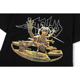 Travis Scott T Shirts Cactus Jack x Utopia Utopia joint short sleeve