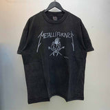 SAINT MICHAEL Vintage T Shirt Rock Band James Hetfield Punk Men