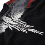 Marcelo Burlon T Shirt MB Wings Pattern Pure Cotton Men and Women Same Style