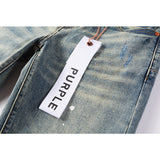 Purple Brand Jeans Pure Cotton High Street Trend