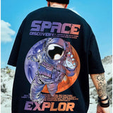 Caravaggio T-Shirts Short-Sleeved T-shirt Men's Loose Printed Large Size Men's Summer