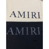 Amiri T Shirts Fashion Print Couple High Street