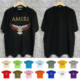 Amiri T Shirts Printed Trendy Pure Cotton