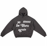 Kanye West Jesus Is King Hoodie Big Talker Rebirth Special-Interest Fashion Brand Dark High Street Couple Fog Hooded Sweater