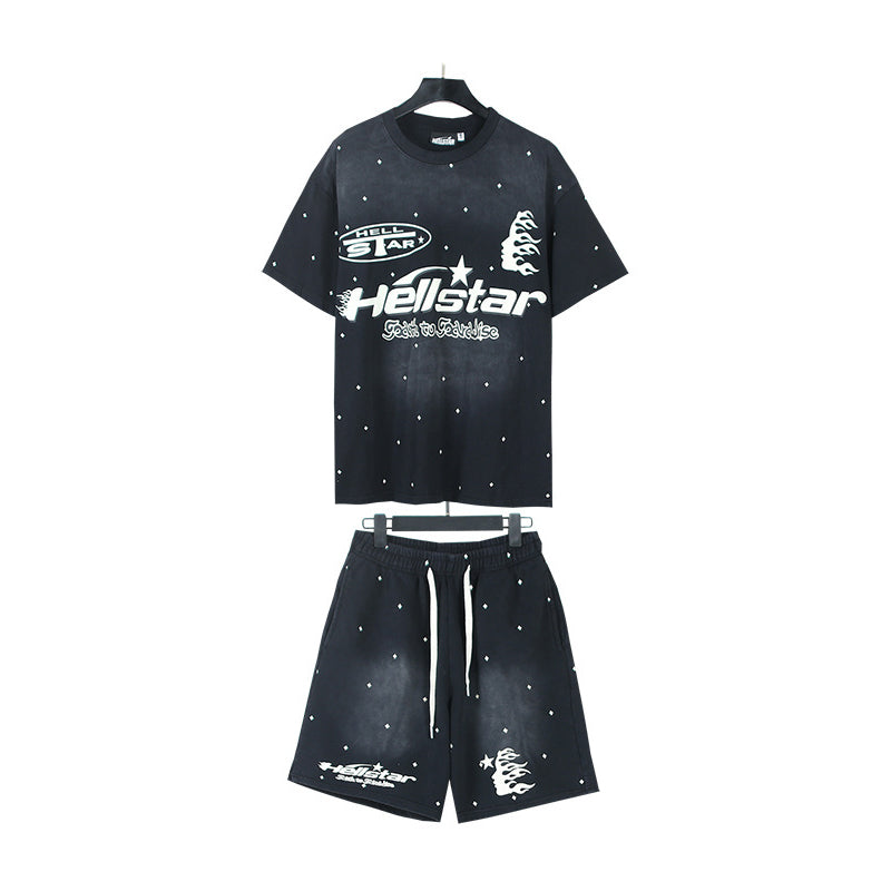 HS T-Shirt And Shorts Two-Piece Set