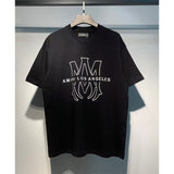 Amiri T Shirts Fashion Print Couple High Street