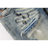 Purple Brand Jeans Pure Cotton High Street Trend